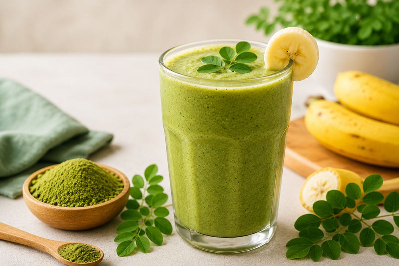 Moringa Banana Smoothie