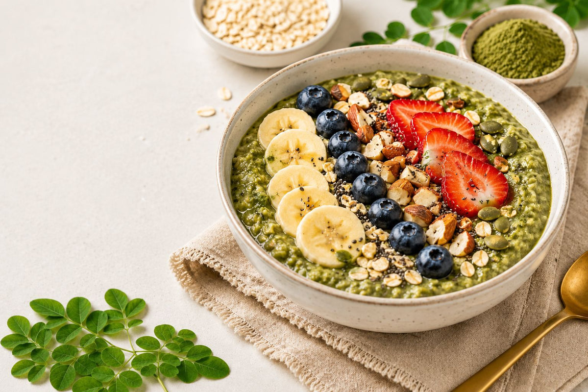 Moringa Oats Power Bowl