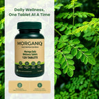 MorganiQ Organic Moringa Tablets - 120 Tablets